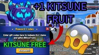 FREE KITSUNE FRUIT CODE BLOXFRUITS | ROBLOX