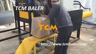 TCM-HB Wood Shaving Baler Machine