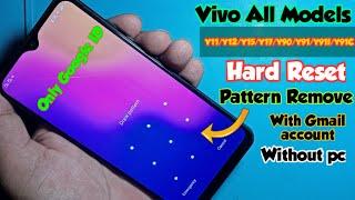 Vivo Y12/Y17/Y11/Y15  Pattern Screen lock Remove without pc|Vivo y12 y17 y11 y15 Hard rest|