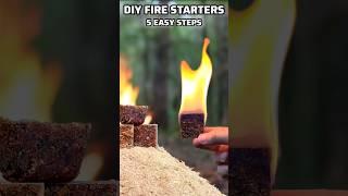 5 Easy Steps to Make Your Own Fire Starters