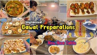 Dawat Preparations | How i Manage Sudden Dawat | New Ikea Table for Sitting Room/Lounge
