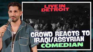 Crowd reacts to comedian Paul Elia & Iraq | WAIT FOR IT!