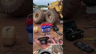 Loader Wheel Maintenance .