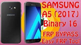 Samsung Galaxy A5 2017 (SM-A520F) Oreo 8.0.0 Binary 16 / BIT: SG | Google Account Bypass