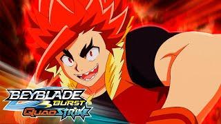 The REAL potential of Xiphoid Xcalius! | BEYBLADE BURST QUADSTRIKE EP9 | Official Clip