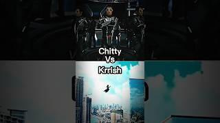 Chitty vs Krrish #battle #anime #fan #vs #robot #krrish #krrish3