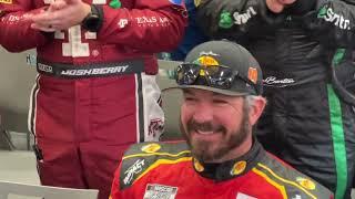 Martin Truex Jr. Receives Standing Ovation in Pre-Race Drivers Meeting