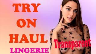 Try-on Haul 4K See through Transparent REAL Lingerie 2024 Victoria`s Secret