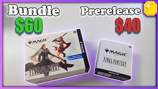 Let's Compare, Which Is Worth To Buy? Final Fantasy Bundle OR a Prerelease Kit#finalfantasy