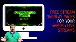 FREE GAMING OVERLAY | STREAM OVERLAY PACK FOR FREE | STREAMERS DIGEST