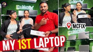  Unboxing My  First Laptop  | MC FIX | @Crazy_Sisters_Official