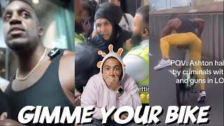WOW! FRAUD Ashton Hall Gets CHASED Out Of London Shopping Centre..
