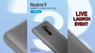 Redmi 9 Live Launch Event
