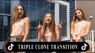 TIKTOK TRIPLE CLONE TRANSITION TREND **TUTORIAL**  I Romina Gafur