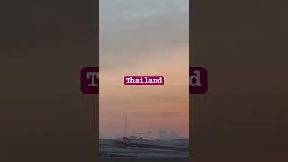 Amazing view thailand flight and sunset #hindishorts #ytshorts #thailandtravel #nightlifepattaya