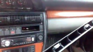 Снятие приборной панели Audi 100 с4