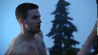 Arrow 3x9: Oliver Dies/Stabbed (Ending Scene)