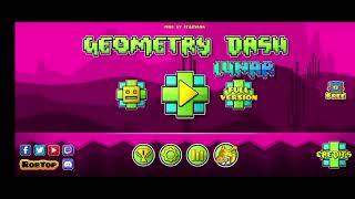 jugando geometry dash lunar #geometrydash