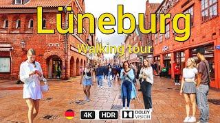 lüneburg a beautiful city in Germany walking tour 4k HDR