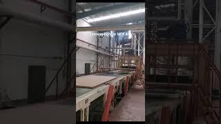 Similar with your production line  #belt #forming #conveyorbelt #conveyor #mdf #woodworker