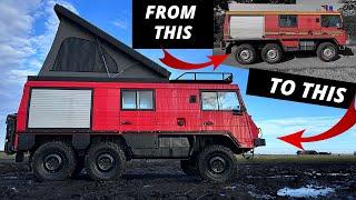 Building The Most Unique Camper In The World! Custom Expedition Vehicle