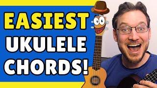 6 EASY 1 Finger Ukulele Chords with 3 Song Examples!