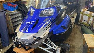 ️ч.1 Большое ТО (обслуживание)снегохода ARCTIC CAT BEARCAT XT 570 #arcticcat