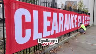 SALE banner signs by Signs Banners Online