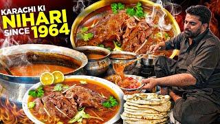 Famous Nihari since 1964 | Maghaz Nalli Special Nahari in Karachi | Pakistan Street Food