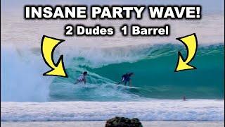 INSANE PARTY WAVES w/ PRO SKATEBOARDERS!