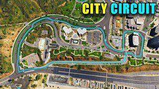 CITY CIRCUIT RACE TRACK MENYOO SCENE by 27 GameTech