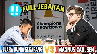 JUARA DUNIA SAAT INI VS MAGNUS CARLSEN - Turnamen CAtur Dunia Grenke Chess Classic Ding Liren