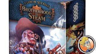 Brotherhood of Steam — game overview at SPIEL 2016 by Hobby World