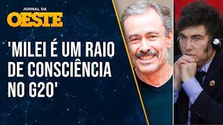 Milei sobe o tom contra Lula no G20: 'Intervenção estatal não combate a fome'