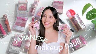 huge japanese makeup haul! canmake, cezanne, & more!