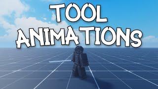 How To Add Custom Tool Animations [Roblox Studio]