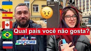 Russos falam um país que eles odeiam – Entrevistando Russos