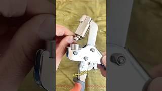Best Grommet Tool for DIY Projects | Punching & Setting Made Easy #shortsfeed