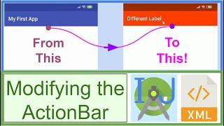 How to Modify the Android ActionBar/ToolBar