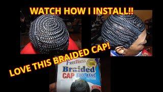 ALOPECIA/HAIR LOSS HAIRSTYLE PROTECTION CORNROW/BRAIDED CAP INSTALLATIION!