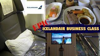 Icelandair Business Class with complete Saga lounge tour-Epic experienceKEFBOS-Trip Report