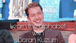 Learn the alphabet with Boran Kuzum