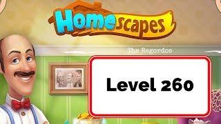 Homescapes Level 260 - No Boosters