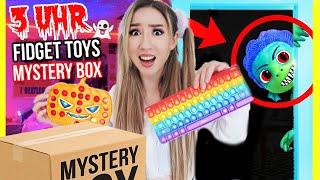 ÖFFNE  niemals 3 UHR mystery FIDGET TOY pop it BOX zu HAUS (LUCA exe ruft über FACETIME an)