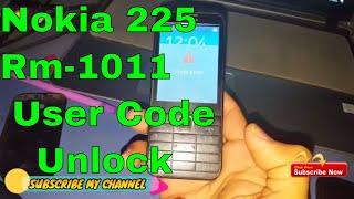 Nokia 225 Rm-1011 User Code Password Unlock