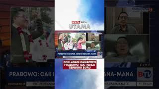 Deklarasi Cawapres Prabowo Tak Perlu Terburu-buru