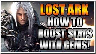 Lost Ark Online Guide to Gemming to Boost Gear Stats! - Beta Gameplay English