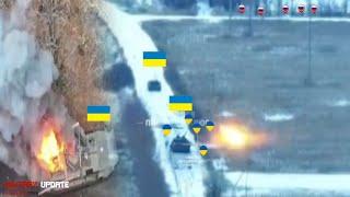 Russian Surprise Attack Destroys anks and Ukrainian troops panic