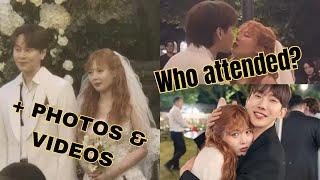 Hyuna And Yong Junhyung’s Wedding  현아 & 용준형 결혼  : Who Attended + See Videos