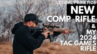 Cobalt Kinetics NEW CK-Comp Rifle 16" and My 2024 Tac Games Rifle Build